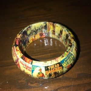 Western Resin Movie Poster Bangle